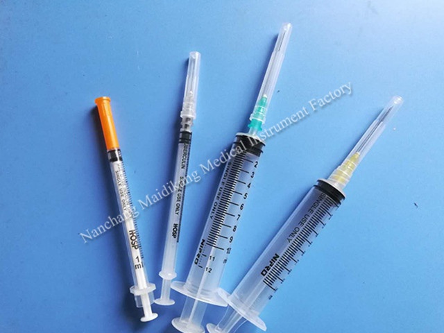 Sterile syringe