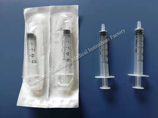 2ml luer slip syringe