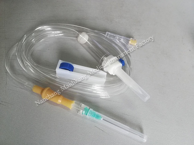 Infusion set with injection needle