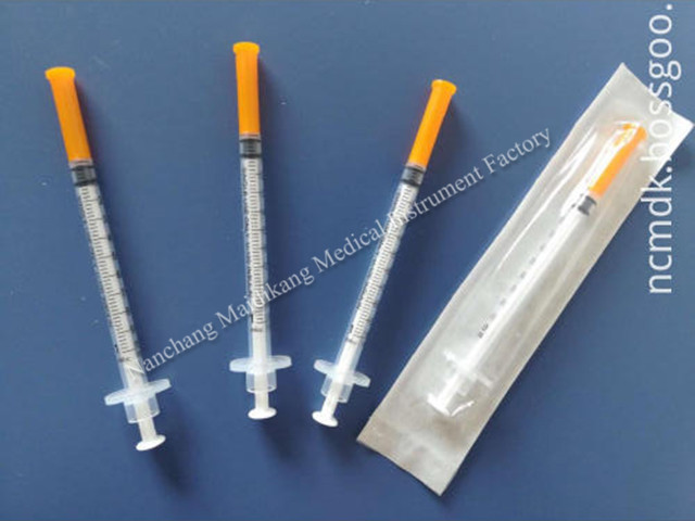 Injection Diabetes Syringe